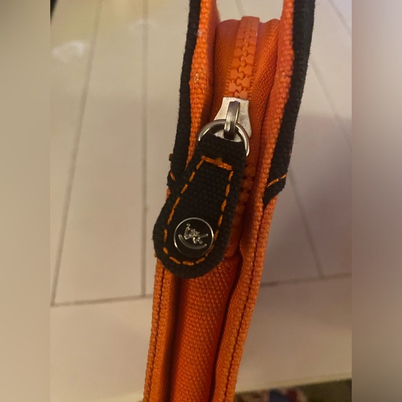 Izak Canvas Zip Tablet Case Sleeve Orange Pre-Owned - Picture 3 of 5